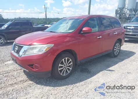 2013 Nissan Pathfinder S из США, поврежденный, VIN 5N1AR2MN3DC661923